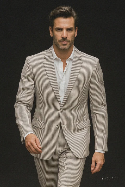 Mens-Black-White-Modern-Fit-Suit