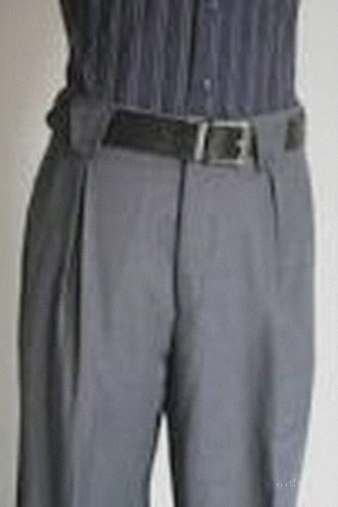 Slacks Grey unhemmed unfinished bottom