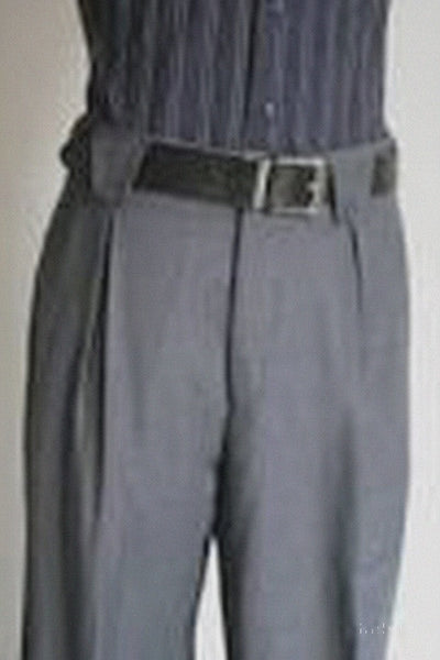Slacks Grey unhemmed unfinished bottom