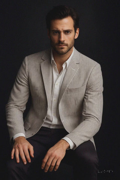 Mens-Black-White-Modern-Fit-Suit