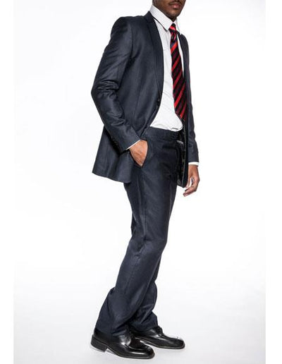 Navy Blue Extra Slim Fit Suit for Men