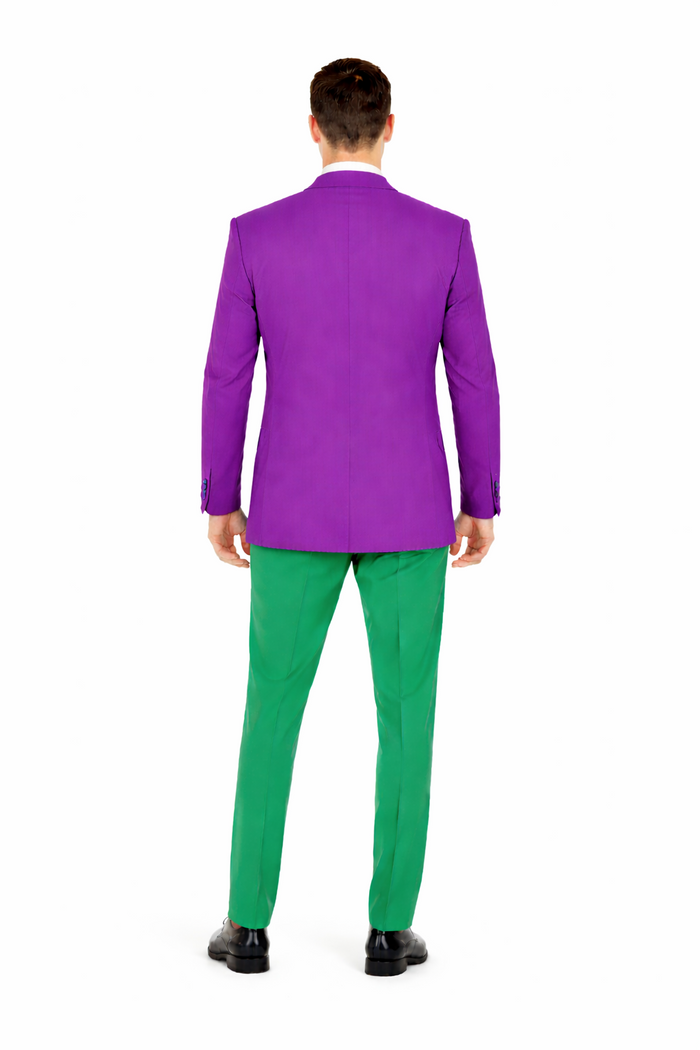 Purple Color With Apple Green Pants Mardi Gras Tuxedo