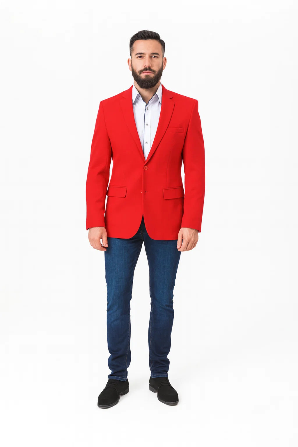 Red Men's blazer Jacket