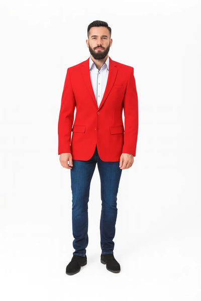 Red Men's blazer Jacket