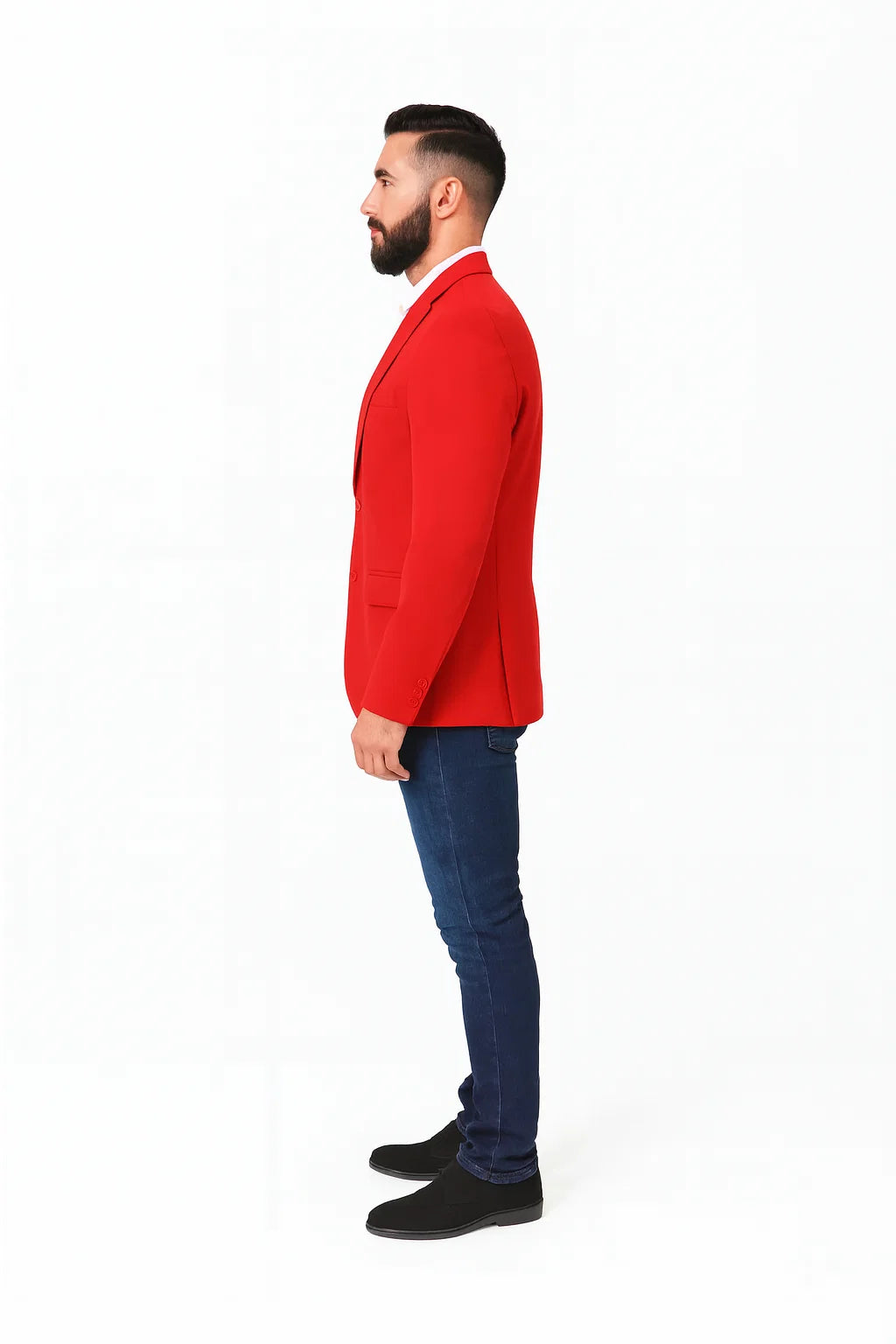 Red Men's blazer Jacket