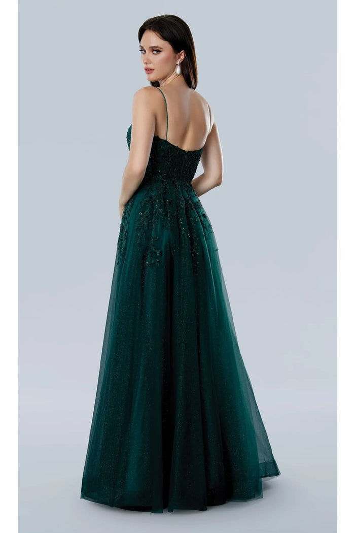 Red Prom Dress and Plus Size Evening Gown Stella Couture 25109