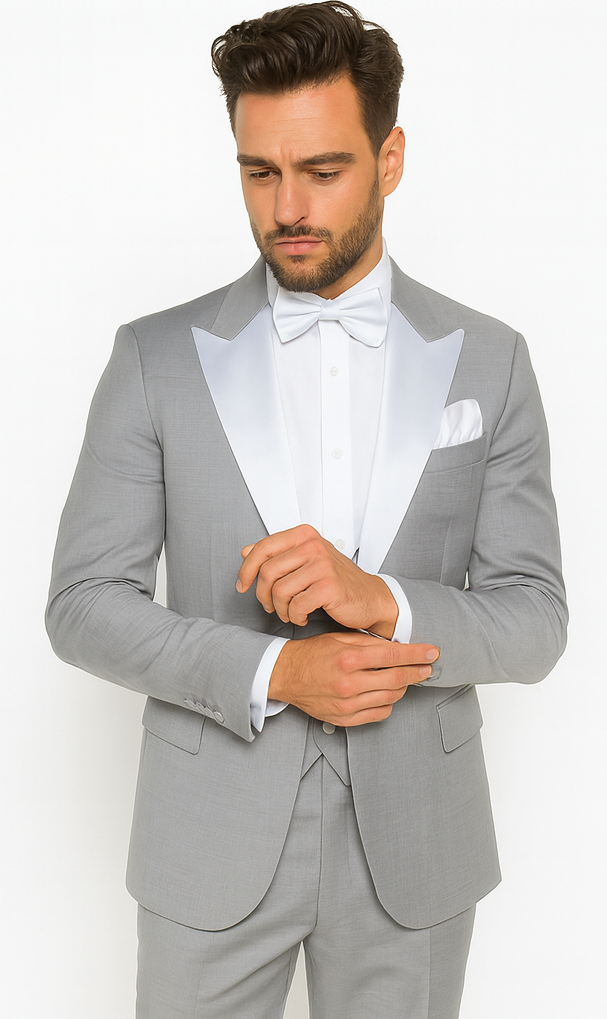Rossi Man LEO RM1389 Classic Slim Fit Tuxedo for Men – Formalwear for  Special Events
