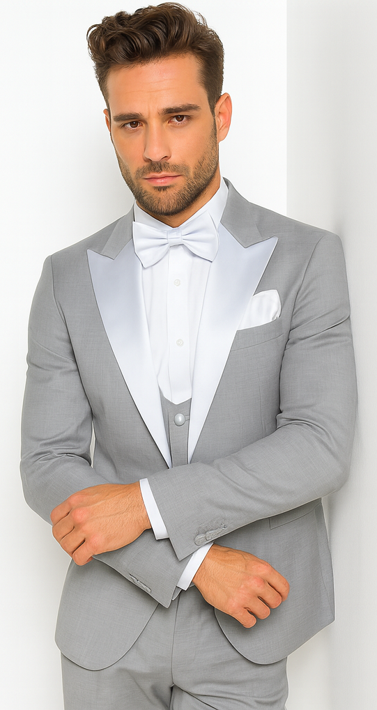 Rossi Man LEO RM1389 Classic Slim Fit Tuxedo for Men – Formalwear for  Special Events
