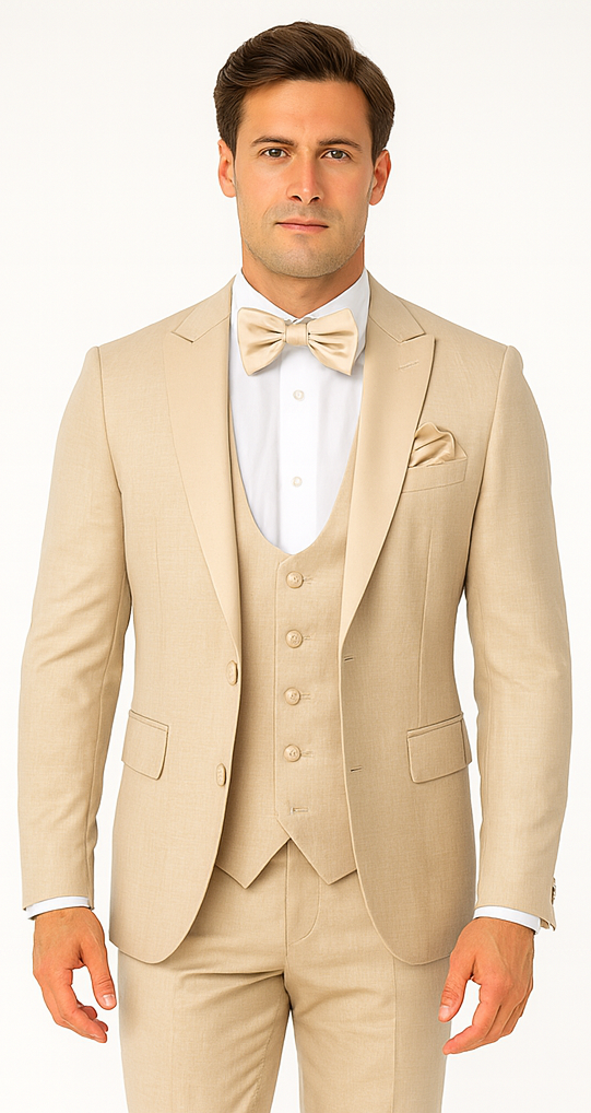 Rossi Man LEO RM1391 Elegant Slim Fit Tuxedo for Men – Formalwear for Events