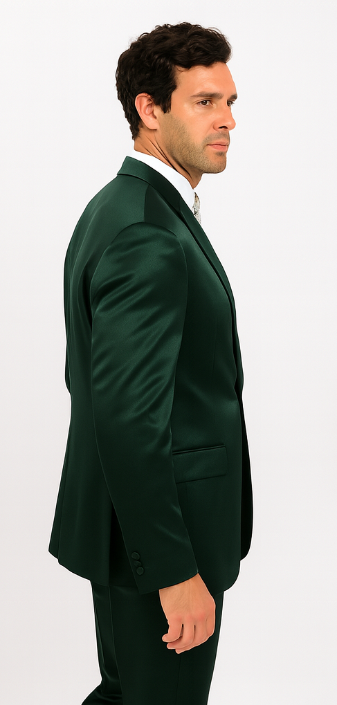 Rossi Man LEO RM1611 Men’s Slim Fit 3-Piece Suit – Modern Formalwear for Events