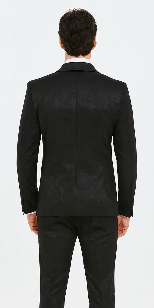 Rossi Man LEO RM1907 Men’s Slim Fit 2-Piece Suit – Modern Formalwear for Special Events