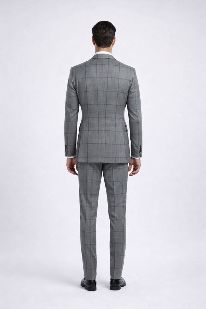 Rossi Man Men’s Dress Suit | Classic Rossiman Formalwear for Timeless Style – Italian Tailored Slim Fit Suit