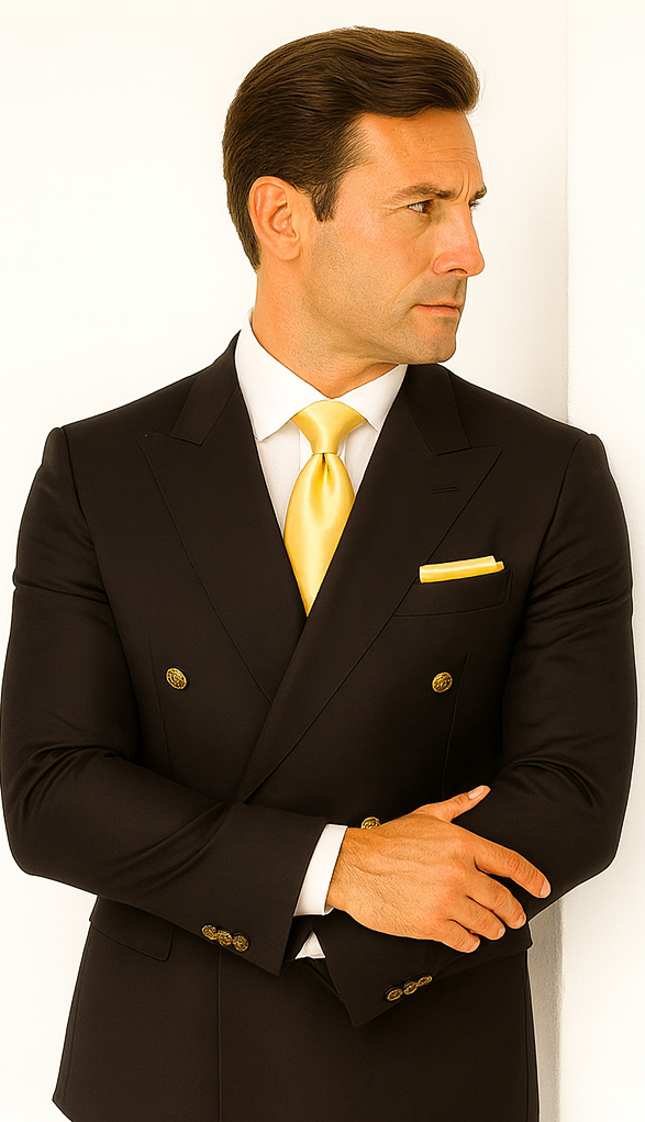 Rossi Man MILANO RM1173 Modern Slim Fit Men’s Suit – Formalwear for Special Occasions