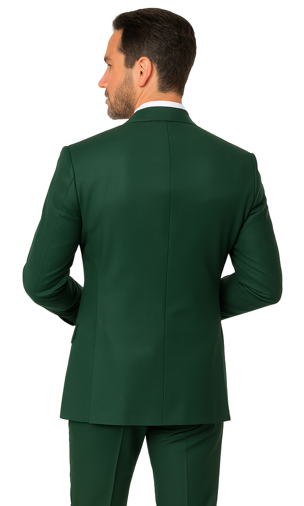 Rossi Man Milano RM1190 Bold Green Slim Fit Suit – Modern Men’s Formalwear