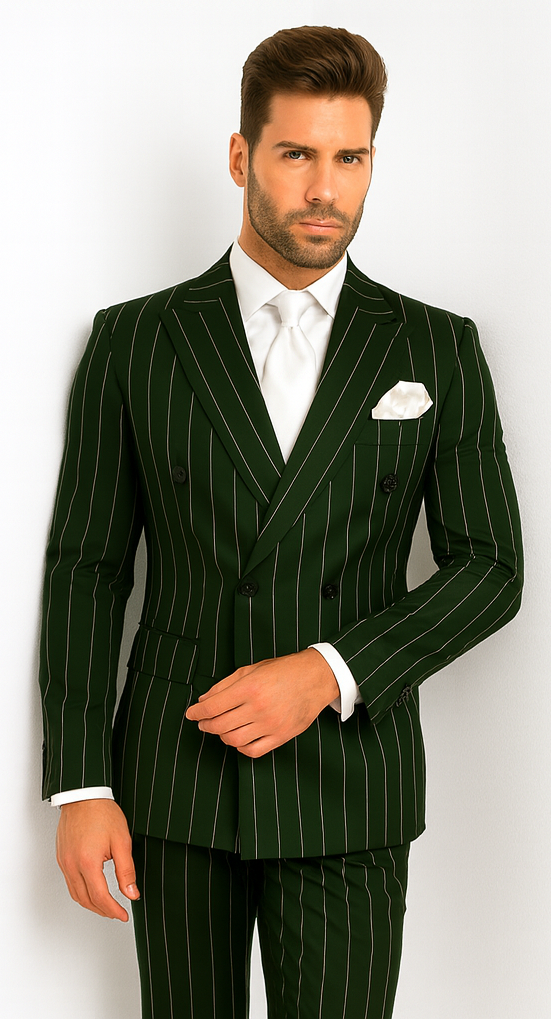 Rossi Man Milano RM1727 – Men's 3-Piece Slim Fit Suit