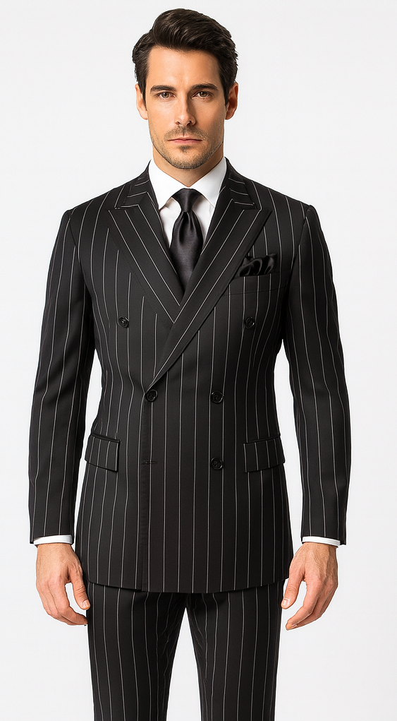 Rossi Man Milano RM1728 – Classic Slim Fit Suit for Men - Modern Formalwear