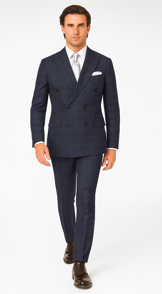 Rossi Man Milano RM1791 – Classic Tailored Suit for Men - Elegant Formalwear