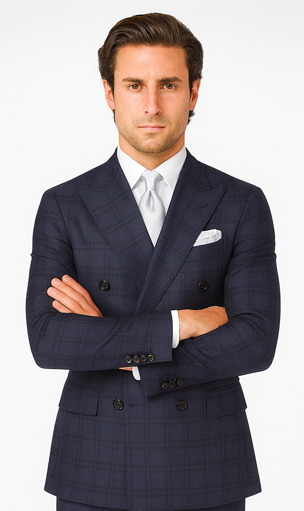 Rossi Man Milano RM1791 – Classic Tailored Suit for Men - Elegant Formalwear