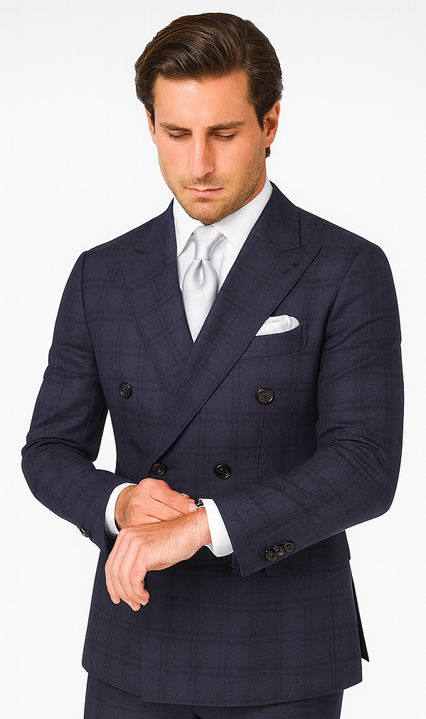 Rossi Man Milano RM1791 – Classic Tailored Suit for Men - Elegant Formalwear