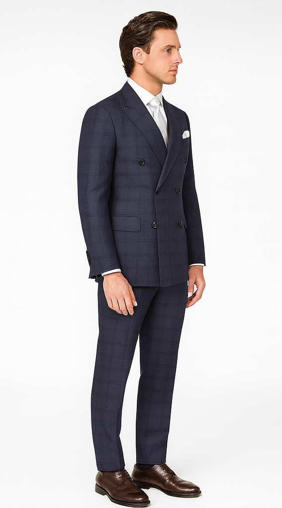 Rossi Man Milano RM1791 – Classic Tailored Suit for Men - Elegant Formalwear