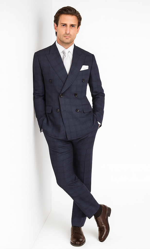 Rossi Man Milano RM1791 – Classic Tailored Suit for Men - Elegant Formalwear