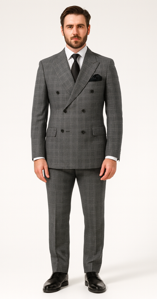 Rossi Man Milano RM1795 – Classic Tailored Suit for Men - Formal Elegance