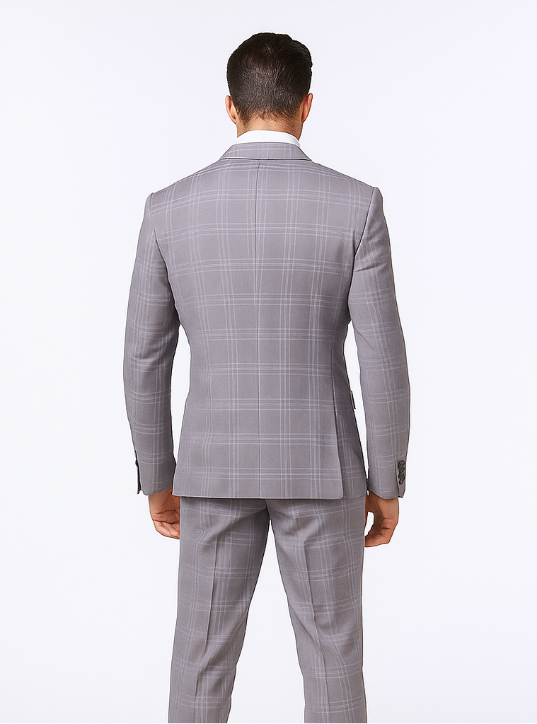 Rossi Man Milano RM1796 – Classic Men’s Suit for Timeless Style - Tailored Fit Dress Suit