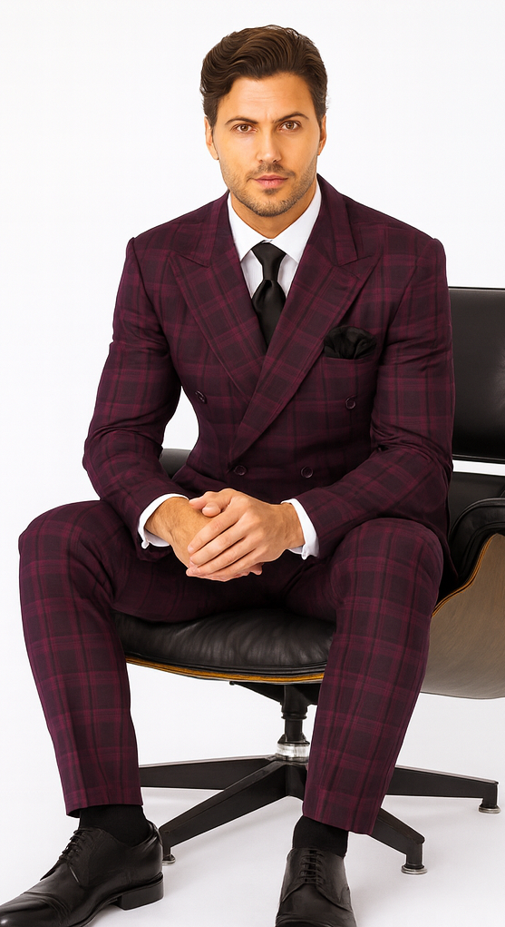 Rossi Man Milano RM1799 – Classic Tailored Suit for Men - Modern Formalwear