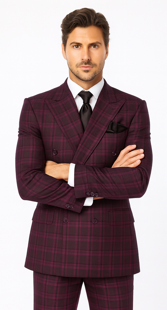 Rossi Man Milano RM1799 – Classic Tailored Suit for Men - Modern Formalwear