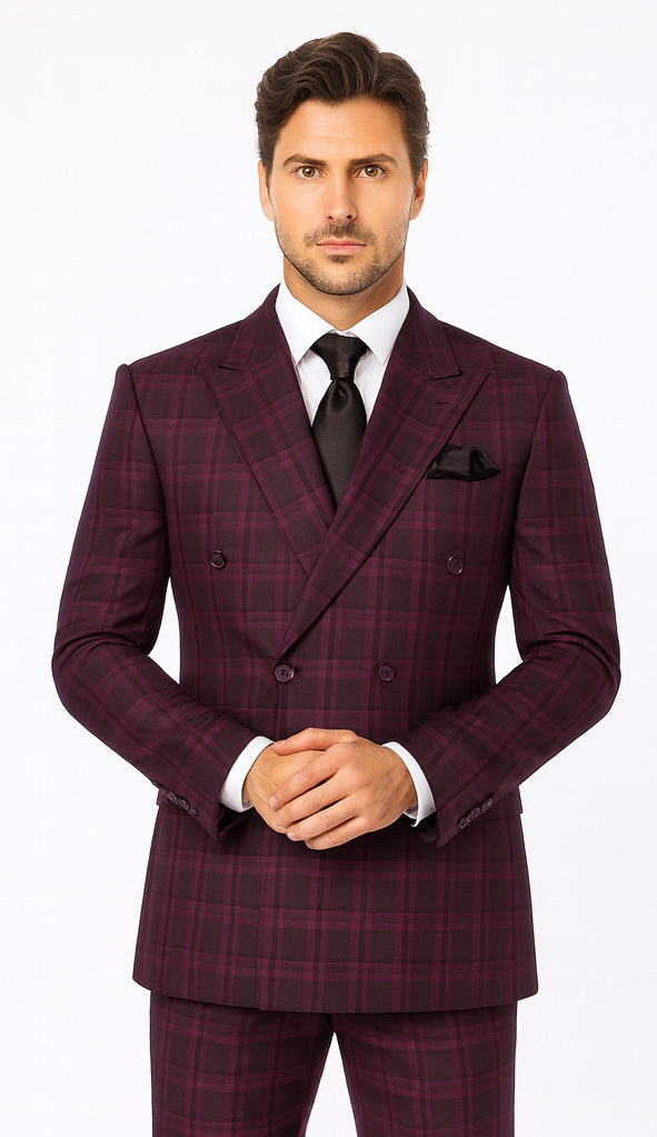 Rossi Man Milano RM1799 – Classic Tailored Suit for Men - Modern Formalwear