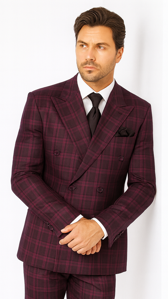 Rossi Man Milano RM1799 – Classic Tailored Suit for Men - Modern Formalwear