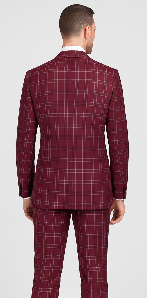 Rossi Man Milano RM1827 – Classic Tailored Men’s Suit - Formal Style for Modern Gentlemen