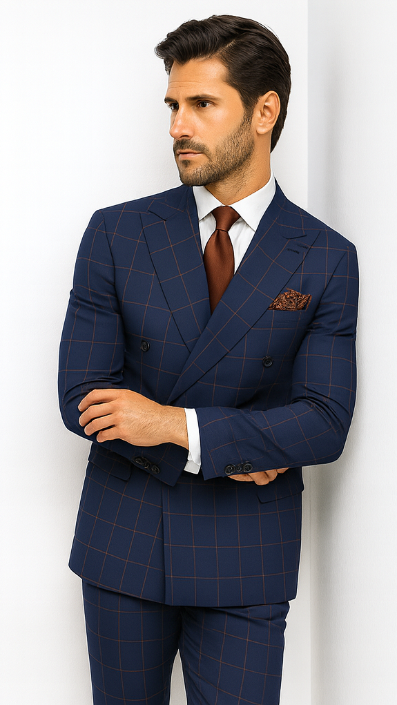Rossi Man Milano RM1831 – Classic Tailored Men’s Suit - Elegant Formal Wear