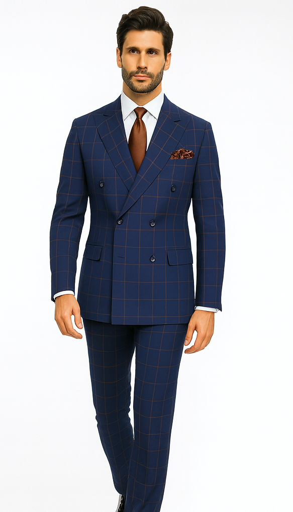 Rossi Man Milano RM1831 – Classic Tailored Men’s Suit - Elegant Formal Wear