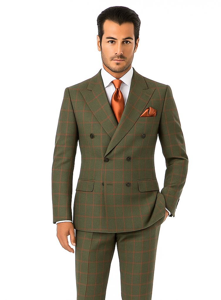 Rossi Man Milano RM1847 – Men’s Dress Suit for Classic Style - Tailored Fit Formal & Casual Elegance