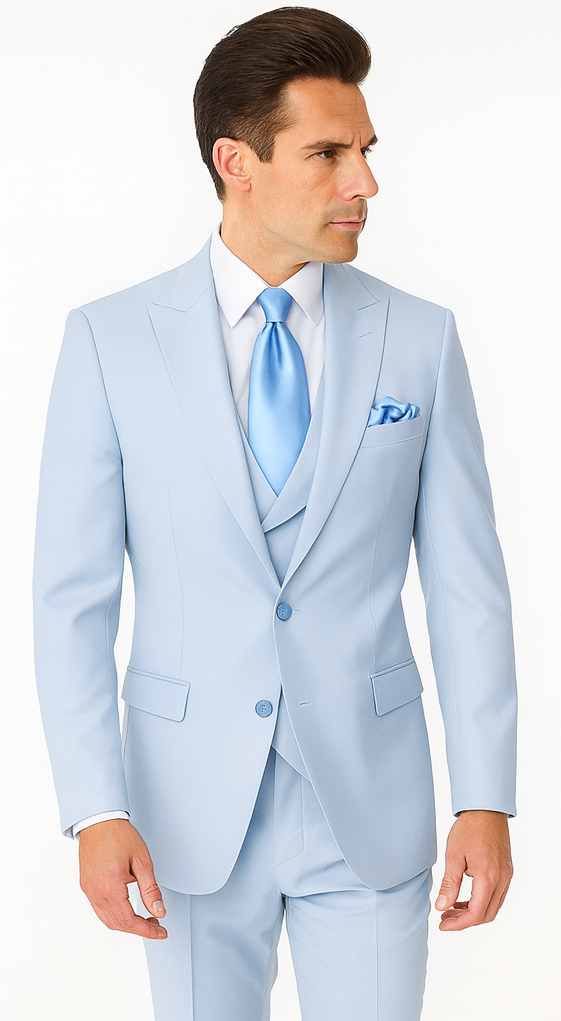 Rossi Man Paul RM1395 – Men’s Classic Tailored Suit - Elegant Formalwear for Men