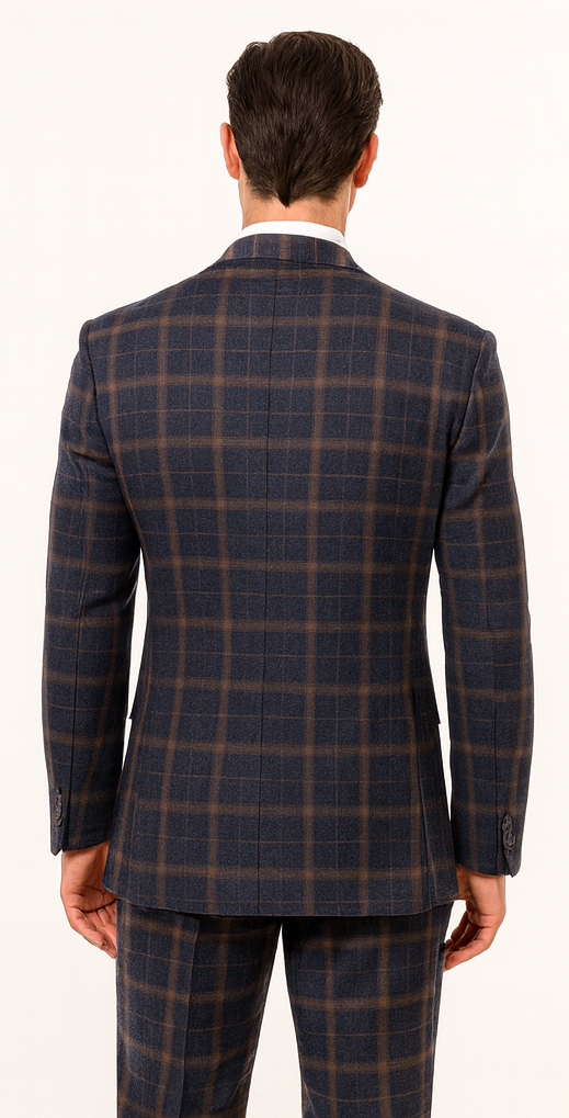 Rossi Man RM1790 – Elegant Slim Fit Milano Suit for Men - Stylish Modern Formal Attire