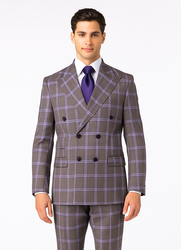 Rossi Man RM1846 – Elegant Men’s Dress Shirt from Milano Collection - Tailored Fit Formal & Casual Wear