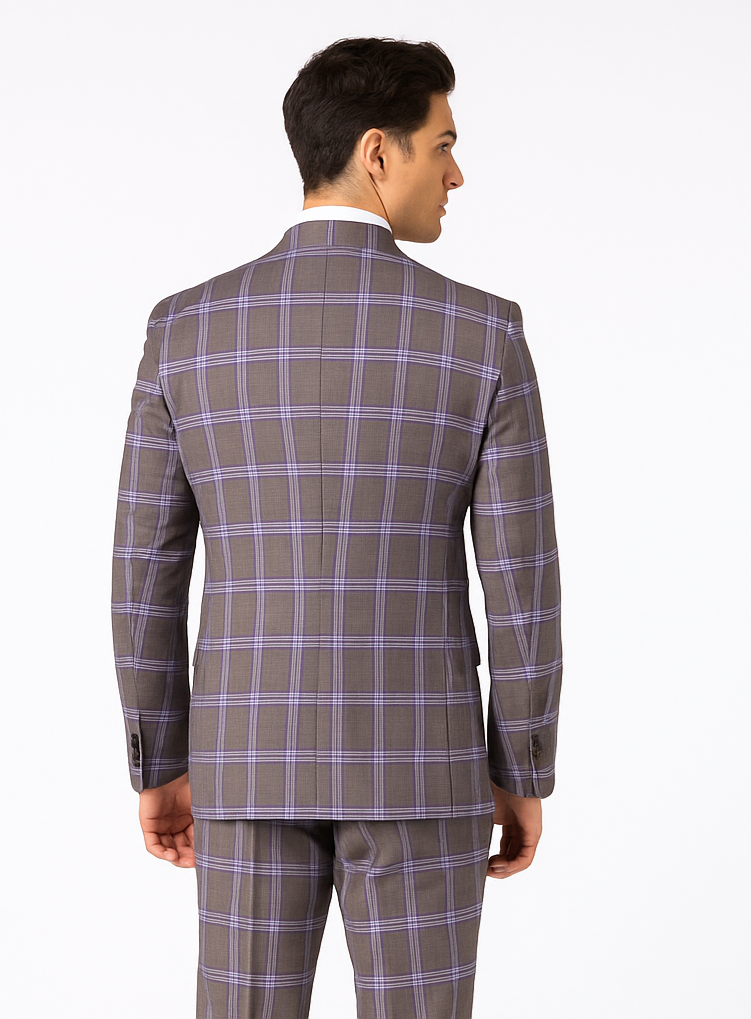 Rossi Man RM1846 – Elegant Men’s Dress Suit from Milano Collection - Tailored Fit Formal & Casual Wear