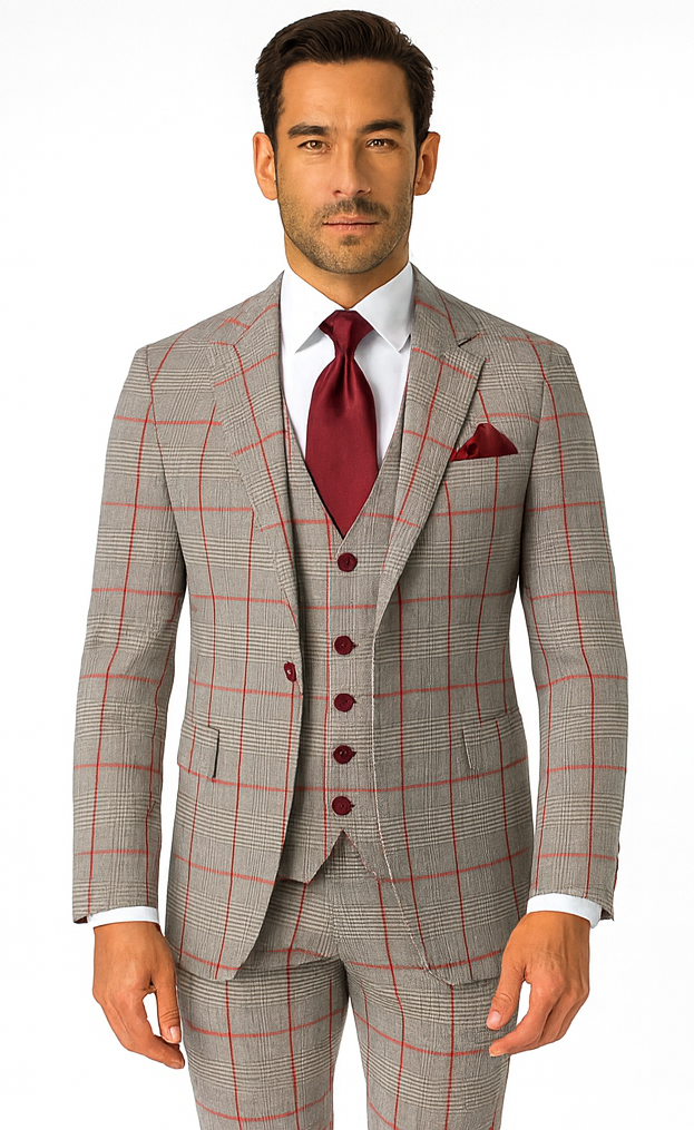 Rossi Man RM1854 Tom Slim Fit Suit – Modern Men’s Formalwear