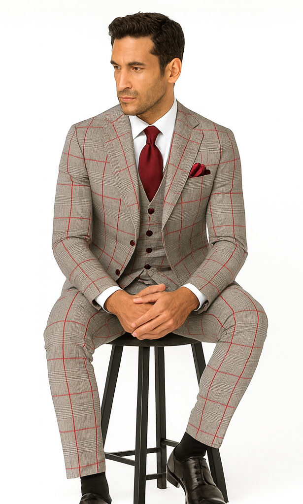 Rossi Man RM1854 Tom Slim Fit Suit – Modern Men’s Formalwear