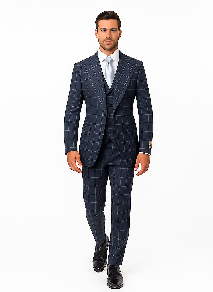 Rossi Man RM2312 – Sam Collection Men’s Shirt for Classic Style - Tailored Fit Formal & Casual Wear