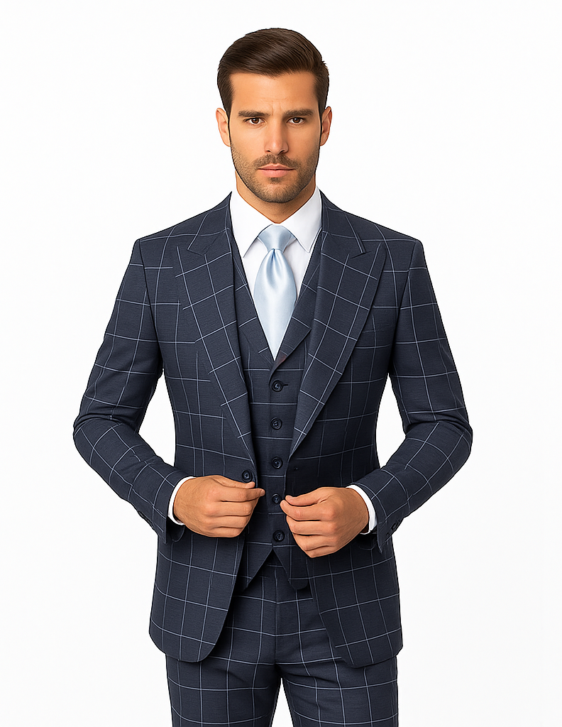 Rossi Man RM2312 – Sam Collection Men’s Shirt for Classic Style - Tailored Fit Formal & Casual Wear