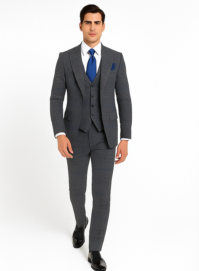 Rossi Man Sam RM2315 – Elegant Everyday Shirt for Modern Men - Tailored Milano Fit