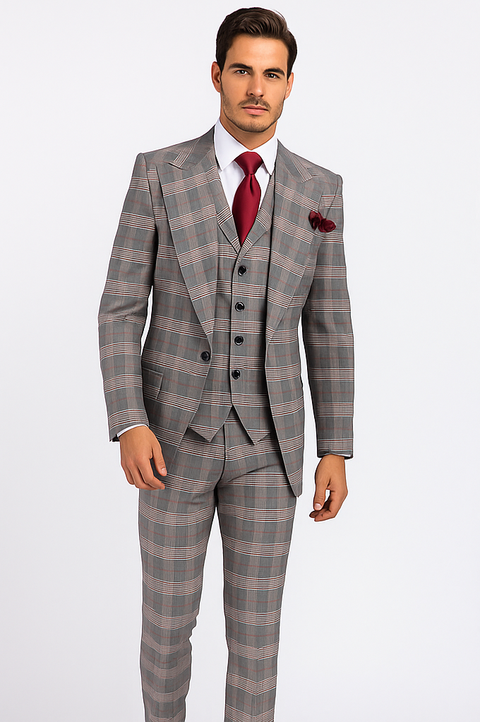 Rossi Man Sam RM2316 – Classic Tailored Dress Shirt for Men - Milano Fit Formal & Casual Elegance