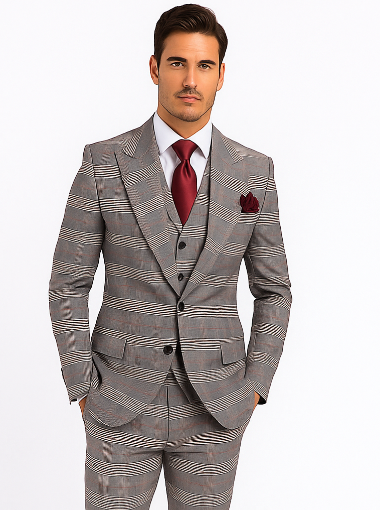 Rossi Man Sam RM2316 – Classic Tailored Dress Shirt for Men - Milano Fit Formal & Casual Elegance