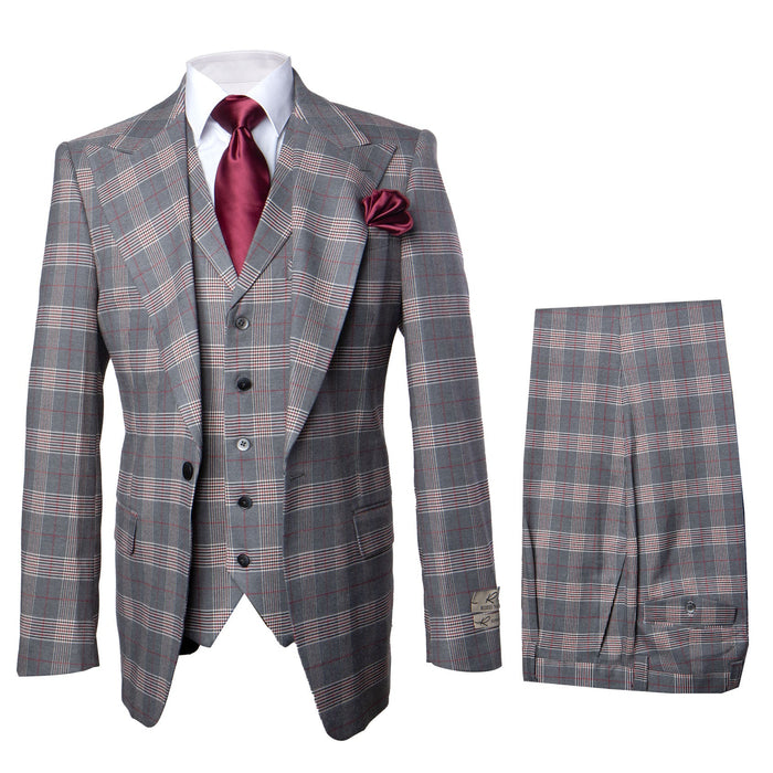 Rossi Man Sam RM2316 – Classic Tailored Dress Shirt for Men - Milano Fit Formal & Casual Elegance