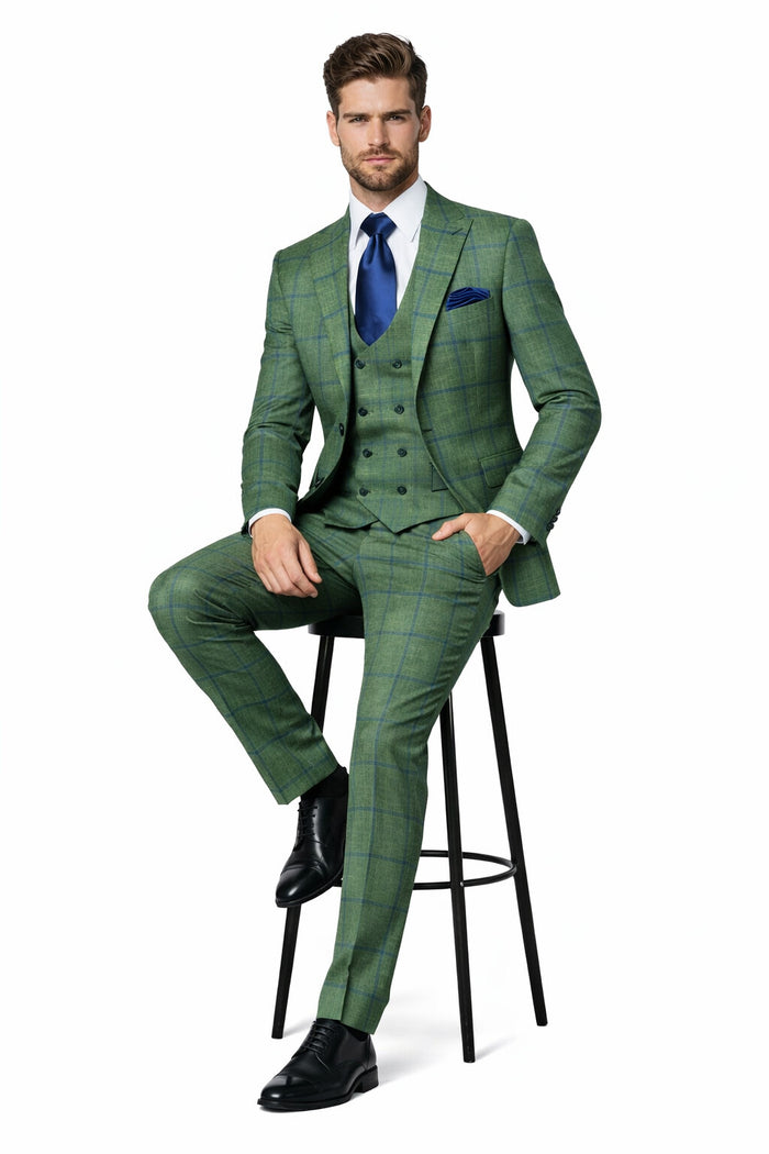 ROSSI MAN Slim Fit 3 Piece Suit Max RM1841