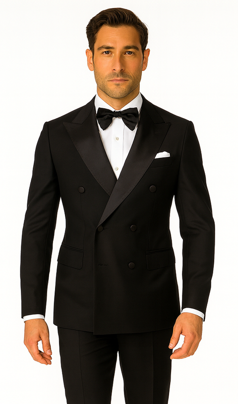 Rossi Man Zeus RM1001 Premium Men’s Tuxedo – Slim Fit Formal Suit