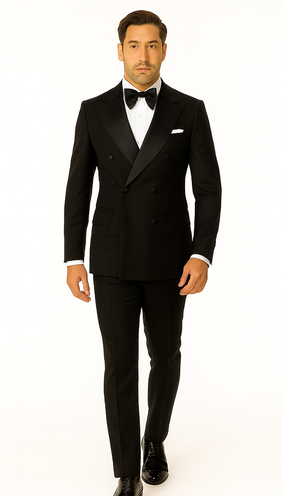 Rossi Man Zeus RM1001 Premium Men’s Tuxedo – Slim Fit Formal Suit